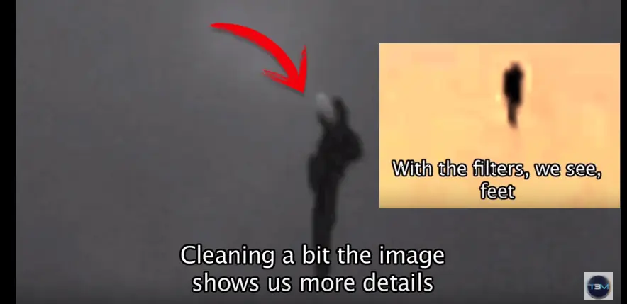Filman demonios descendiendo desde el Cielo ¿Angeles caídos?