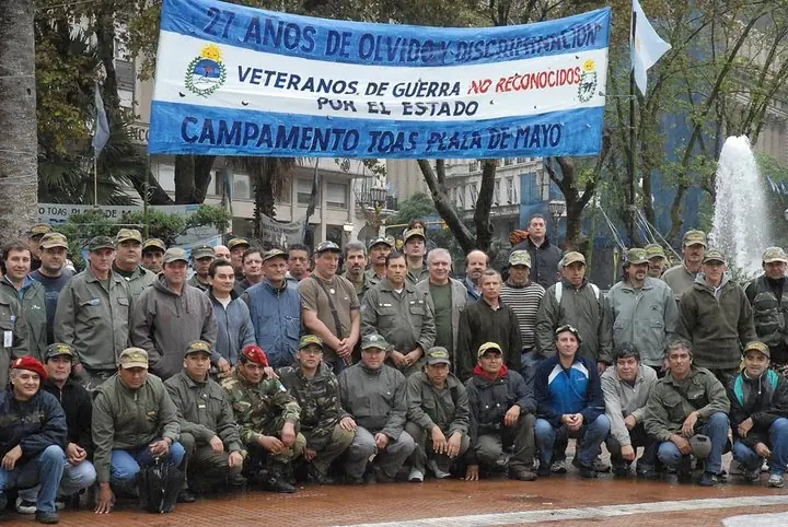 ¿Y que paso con los veteranos de Malvinas?