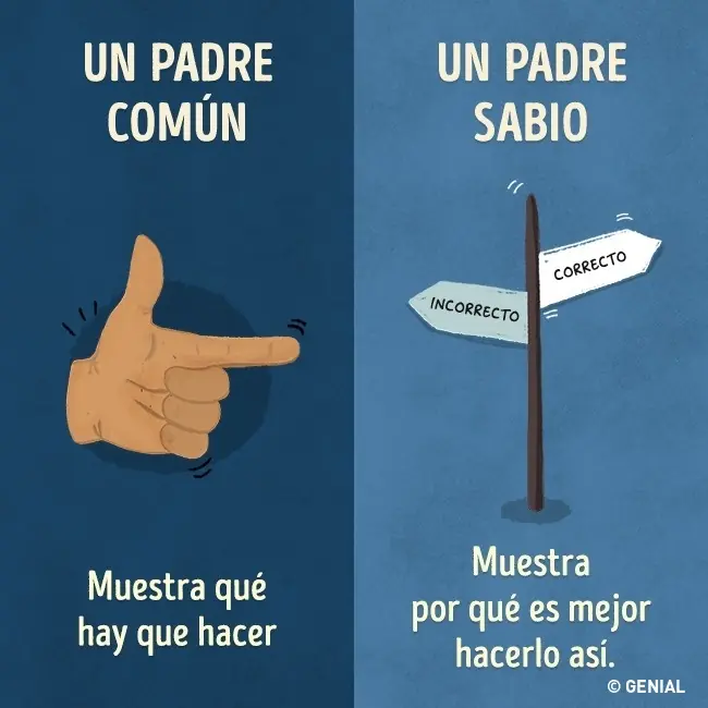 11 Diferencias entre padres sabios y comunes