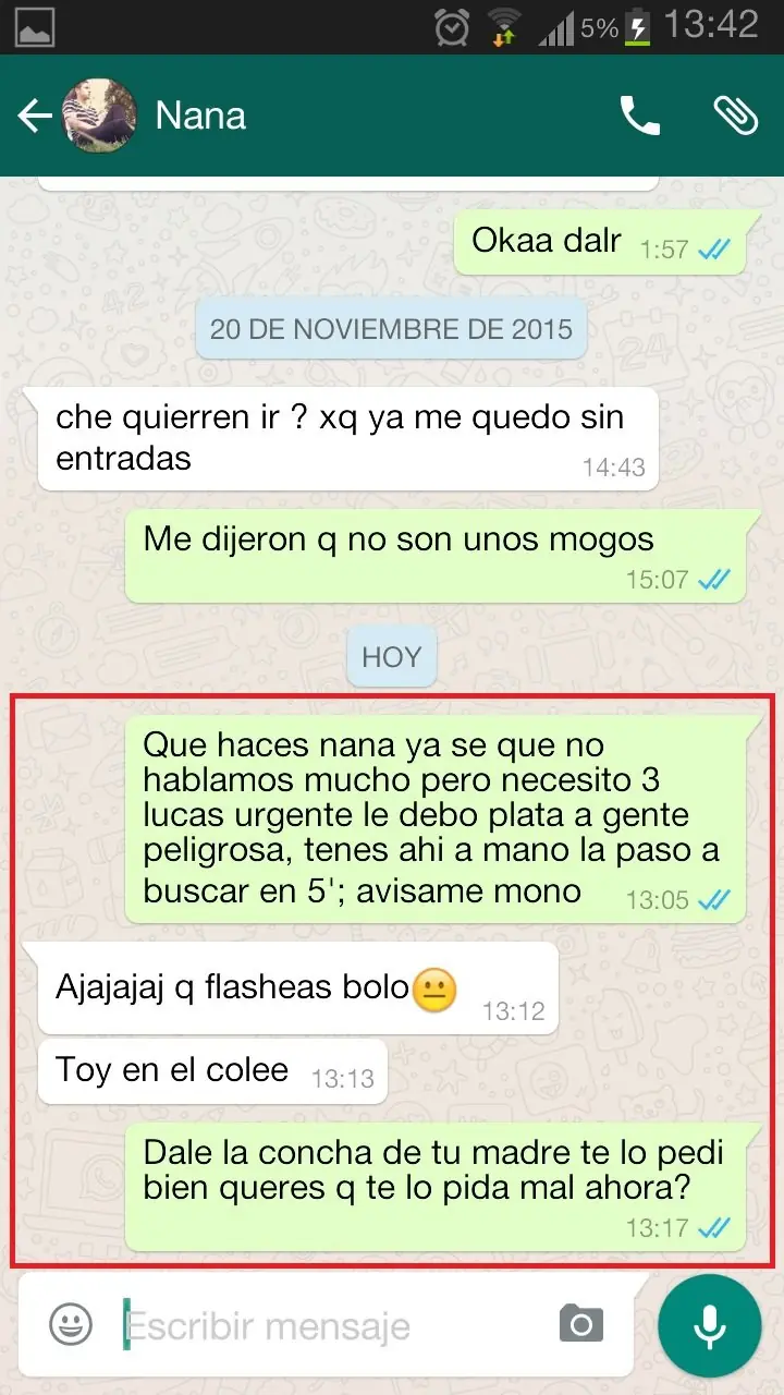 Nadie suelta un mango y te lo muestro mono[whatsapp]