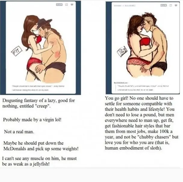 lo dejaron por gordo