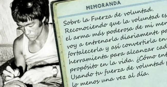 Los secretos mentales de Bruce Lee pa fortalecer el espíritu