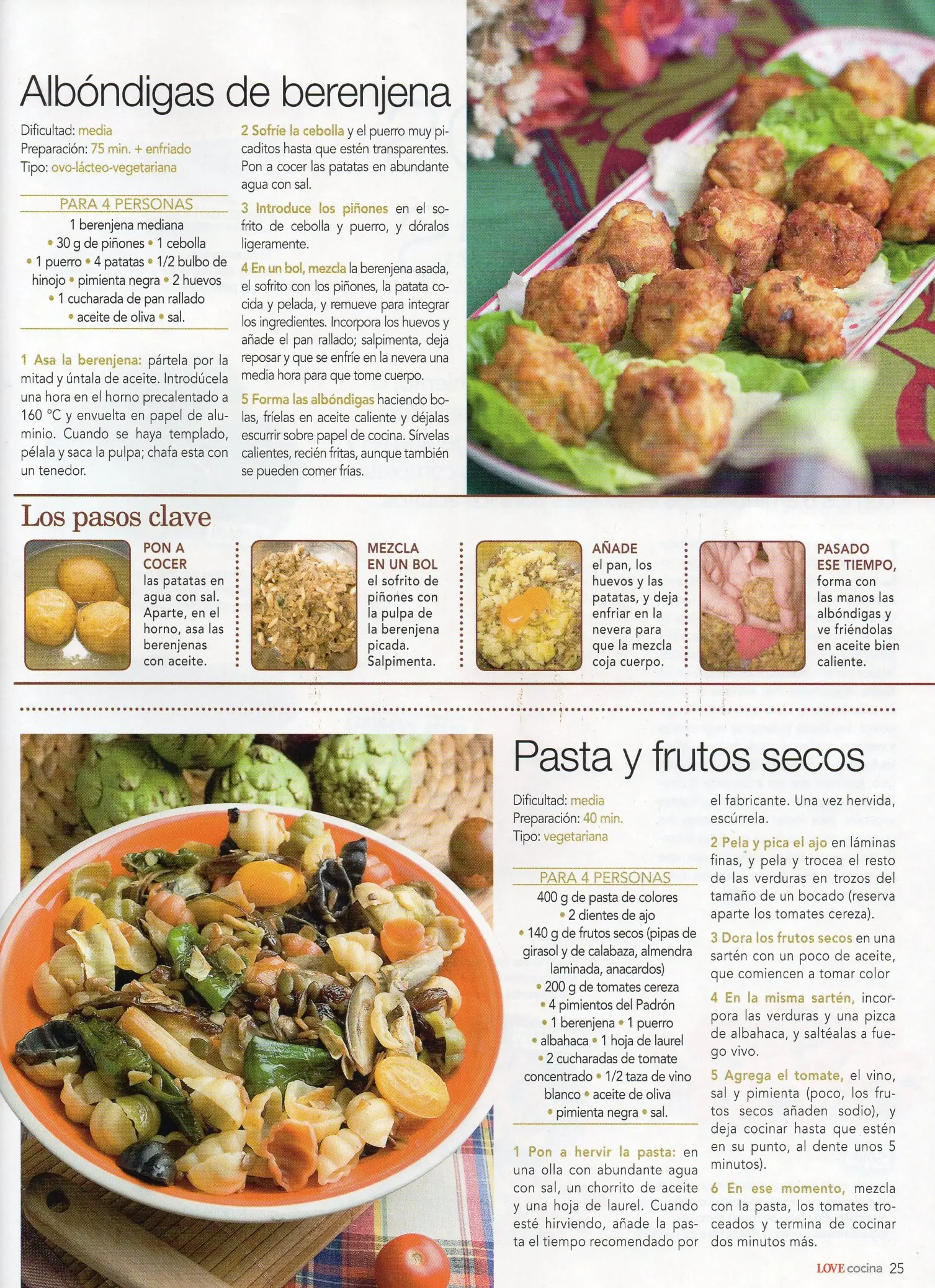 Recetas veganas