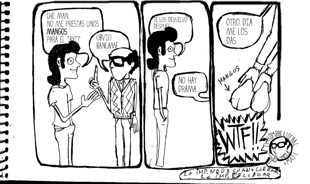 (Humor )El hombre literal