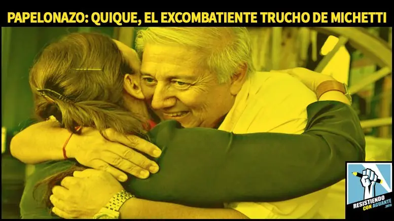 Quique, el excombatiente trucho de Michetti. (Rlvl5)
