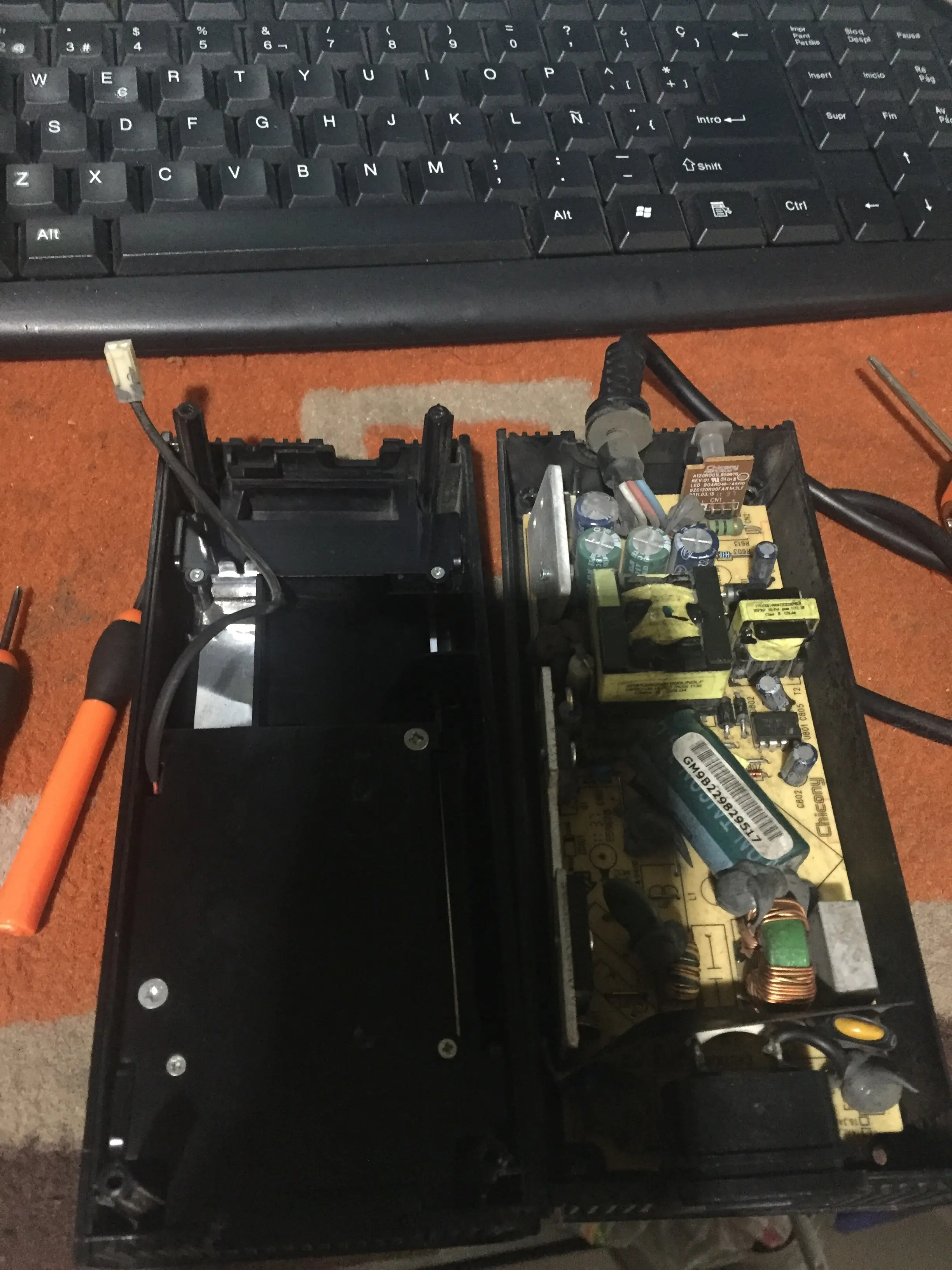 Mantenimiento fuente de poder xbox slim