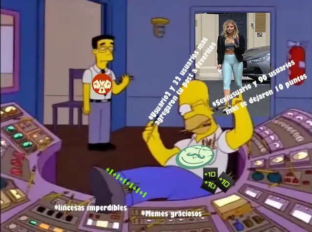 Los Simpson y Taringa, una combinación de top
