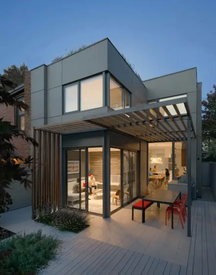 querés hacerte tu casa? casas modernas con planos y fachadas