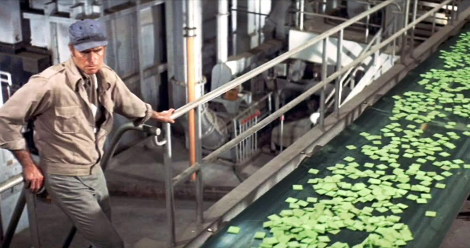 Soylent Green, a la rica galleta de soja!