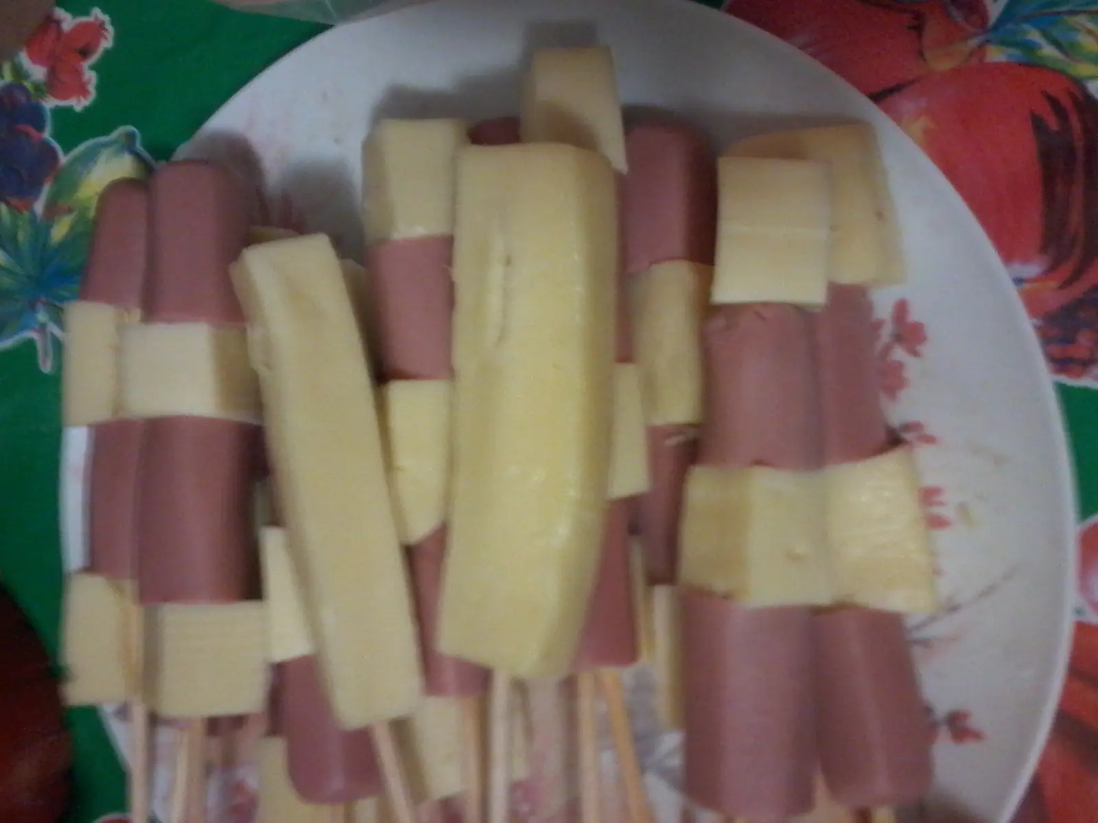 Preparé corn dogs banderillas con harina acaparada