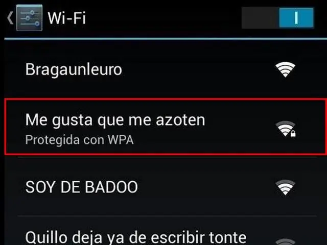 clave wifi
