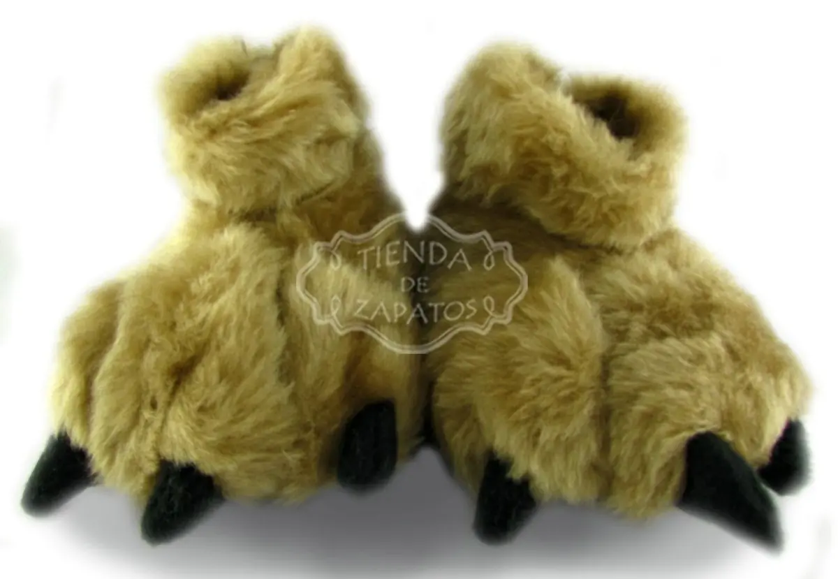 Pantuflas de animales, yo las banco