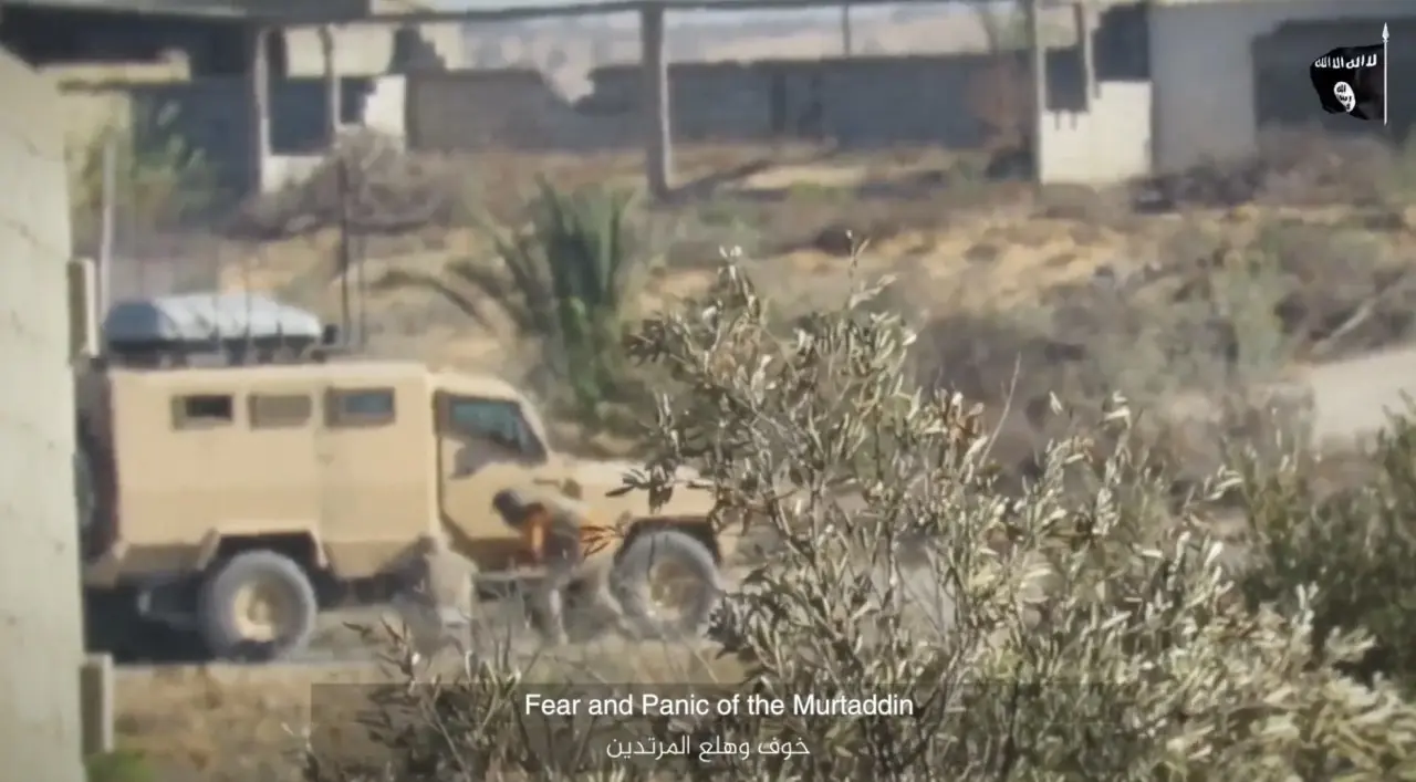 Estado Islamico en Egipto: video de sus francotiradores