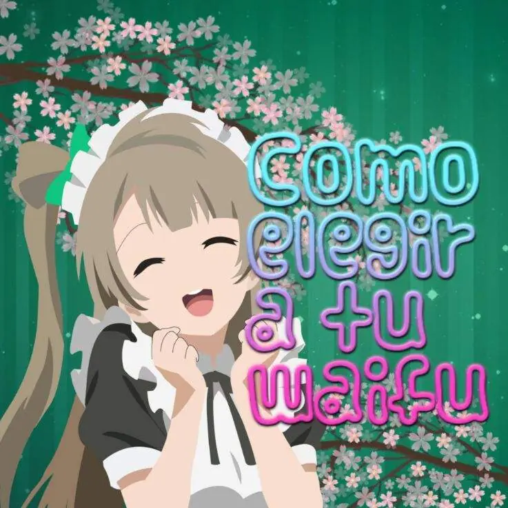 Tips para elegir a una Waifu