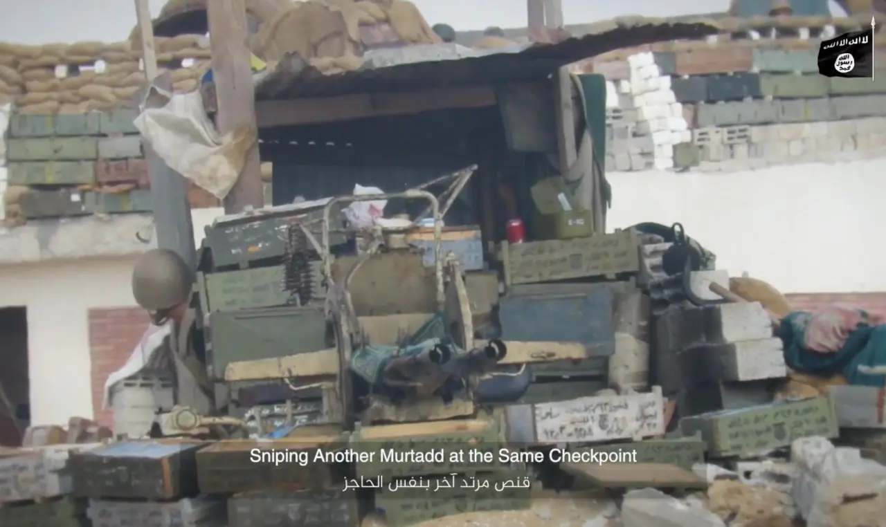 Estado Islamico en Egipto: video de sus francotiradores