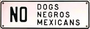 Letrero en café uruguayo causa indignación por su racismo Letrero en café uruguayo causa indignación por su racismo