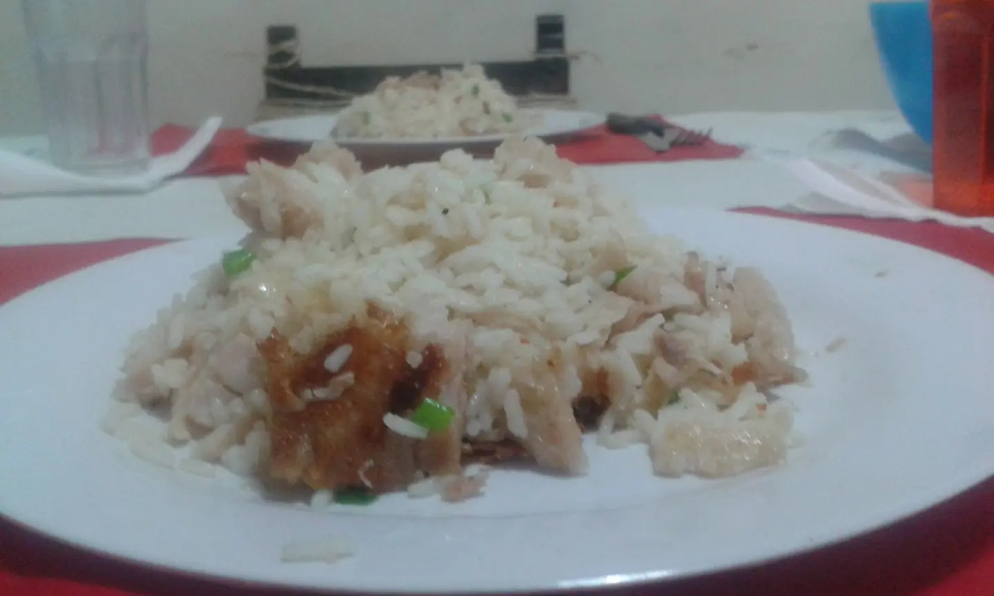 risotto de merluza