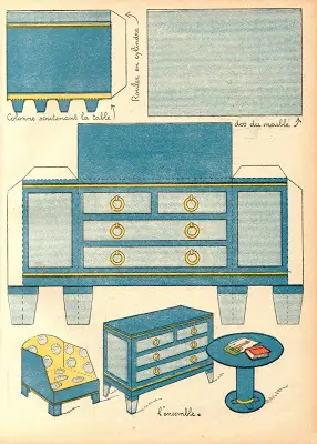 muebles imprimibles para muñecas (1)