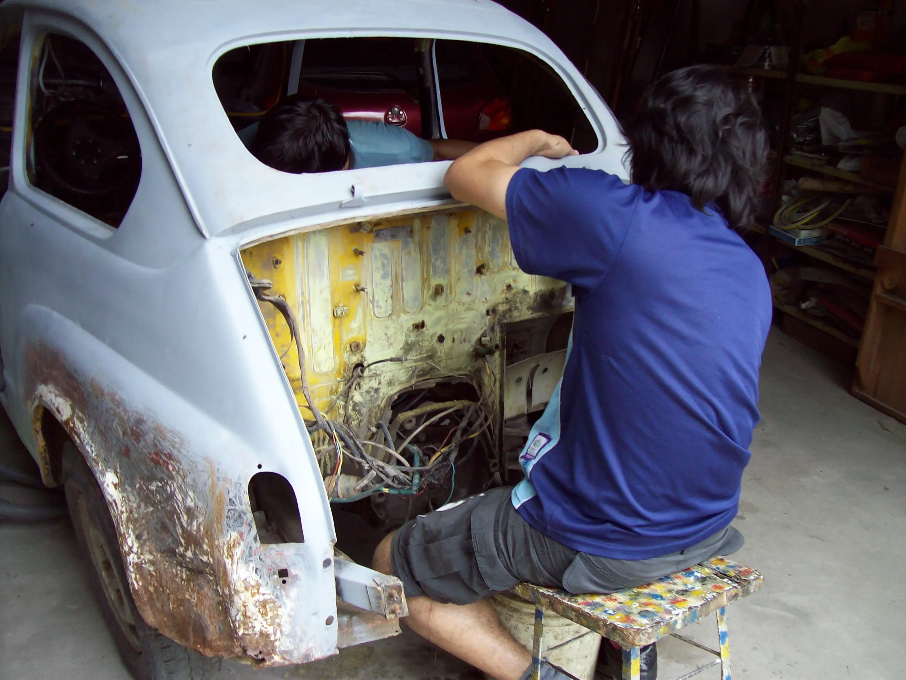 Restauración Completa Fiat 600 [Recuerdo]