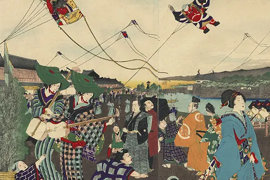 Tako, los barriletes japoneses