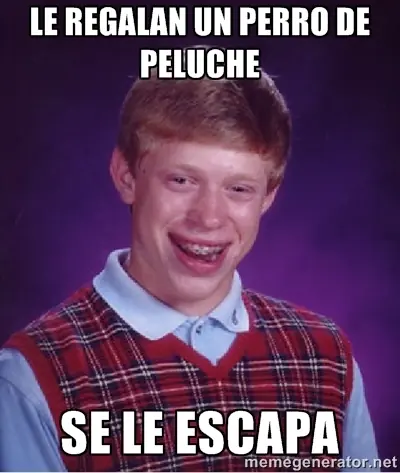 Gorde friki, Bad Luck Brian, Chico drogado y Keanu reeves