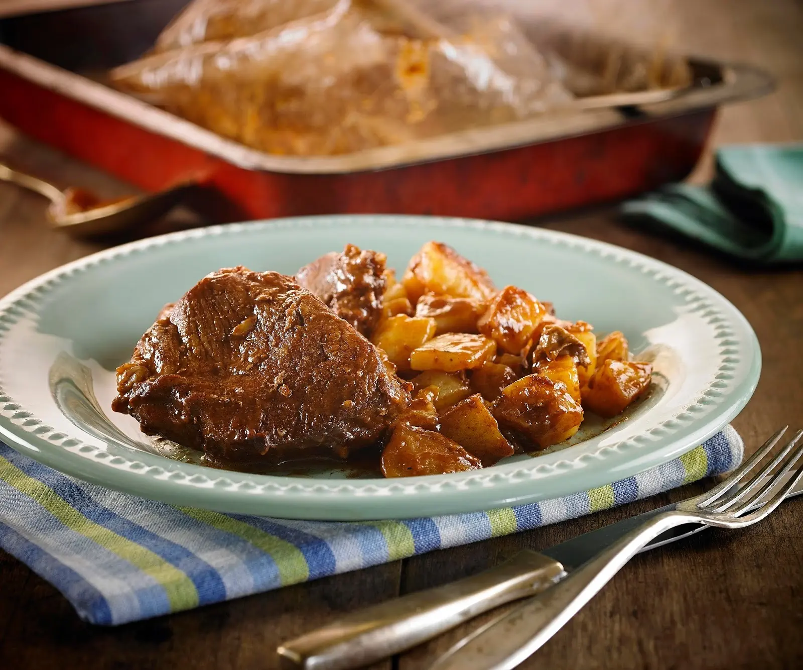 Carne al horno