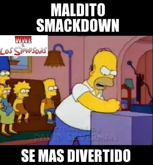 WWE y Los Simpsons