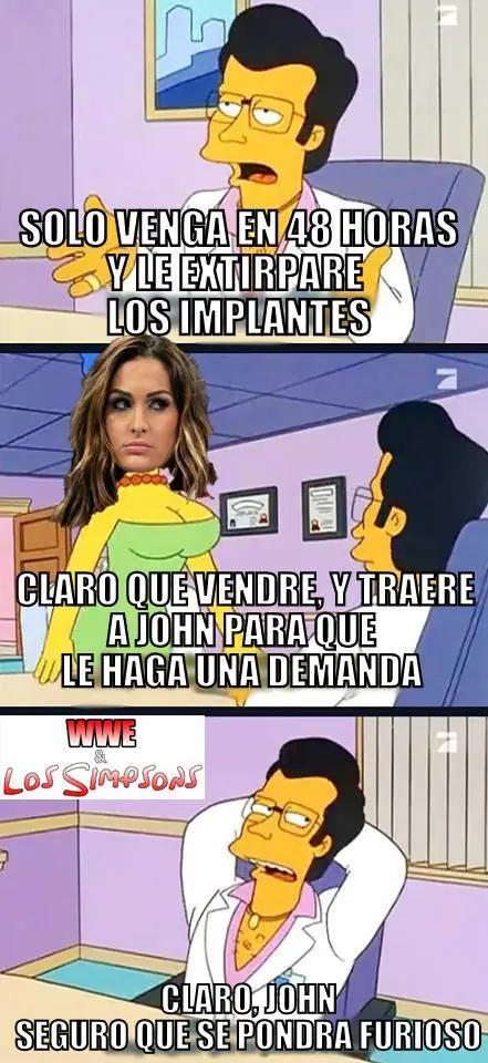Los 25 mejores Memes de WWE y Los Simpsons