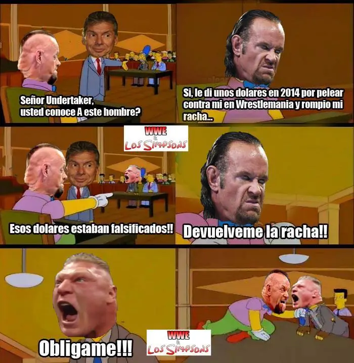 WWE y Los Simpsons