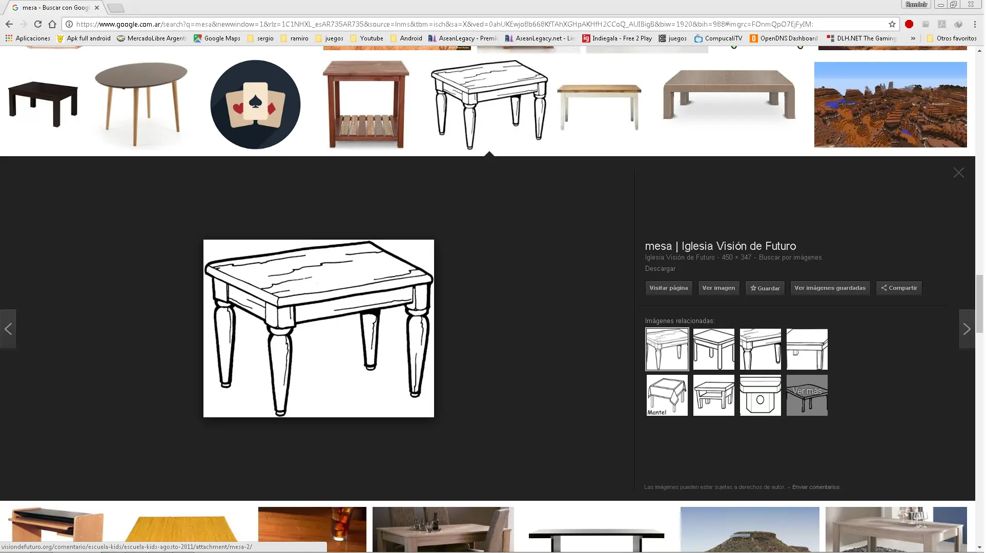 Como dibujar una mesa
