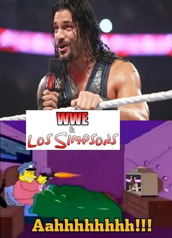 Los 25 mejores Memes de WWE y Los Simpsons