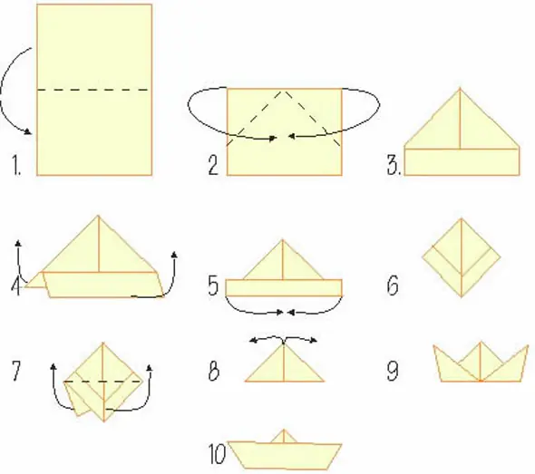 barco de papel