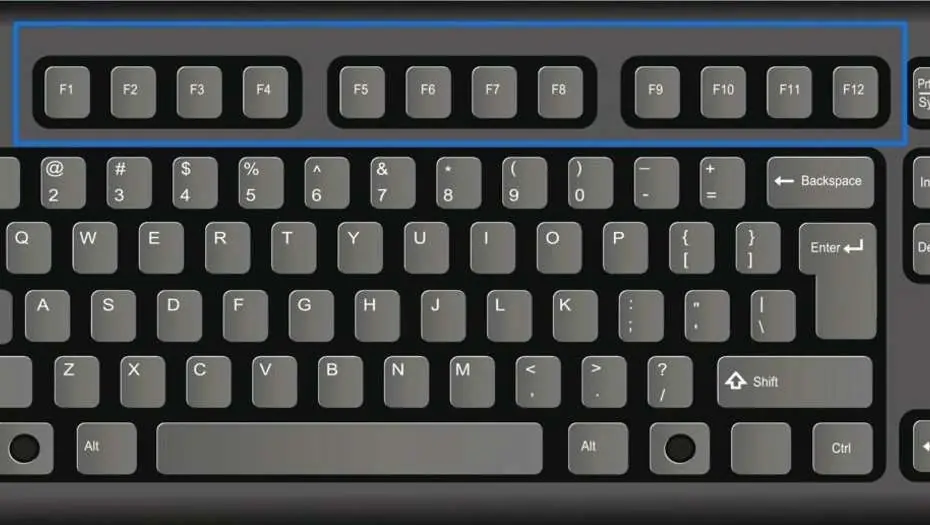 Del F1 al F12, para qué sirve cada una de las teclas