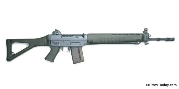 Fusil de asalto: SIG SG 550 (Suiza)