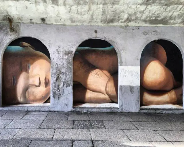 Este es el verdadero arte callejero