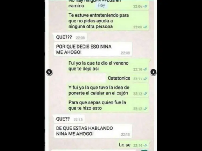 ¡Terror! Esta conversación de Whatsapp no te dejará dormir. ¡Terror! Esta conversación de Whatsapp no te dejará dormir.