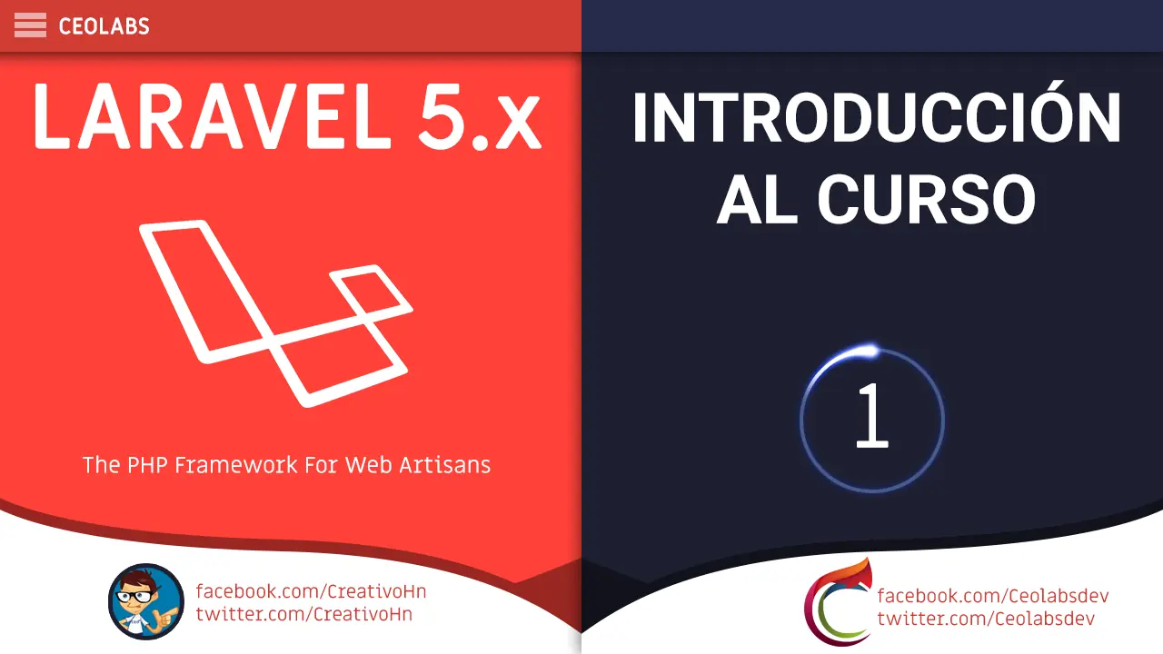 Curso de Laravel 5.x en español (Ceolabs)