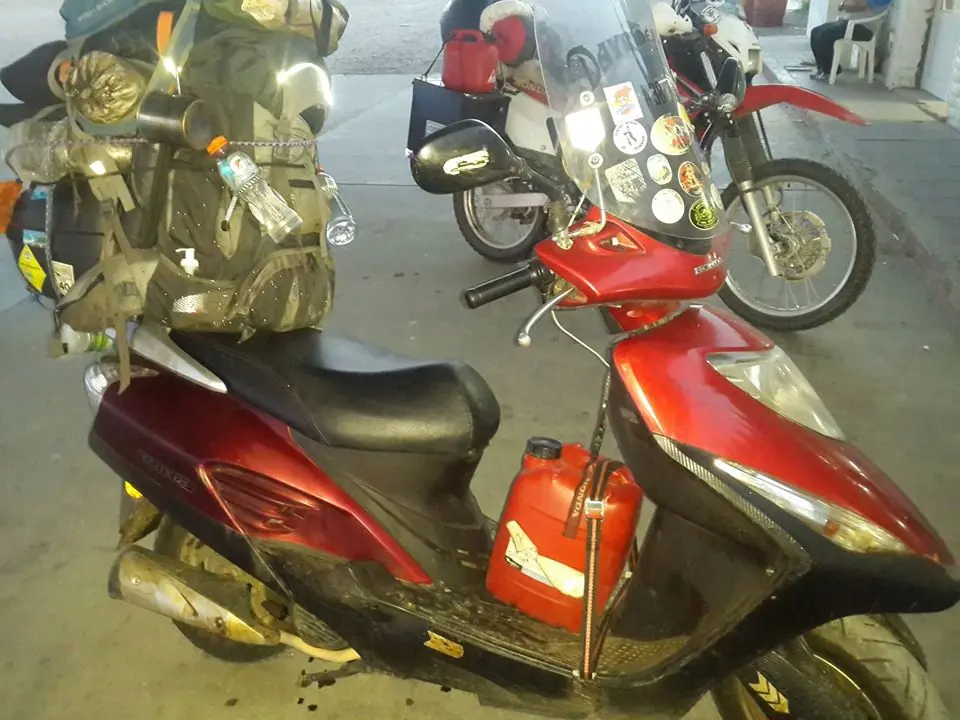 Mi viaje al sur en moto