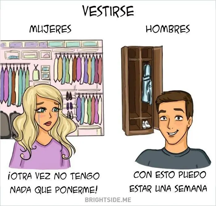 hombres vs mujeres