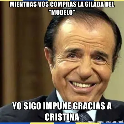 Memes de Carlos Menem