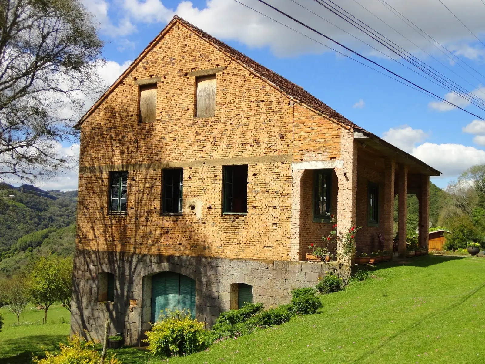 La bella región templada del sur de Brasil