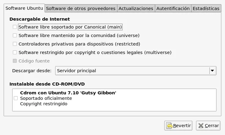 que son los repositorios en ubuntu?