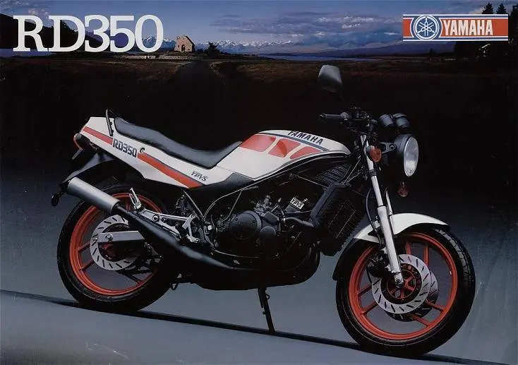 La Viuda Negra: Yamaha RD350