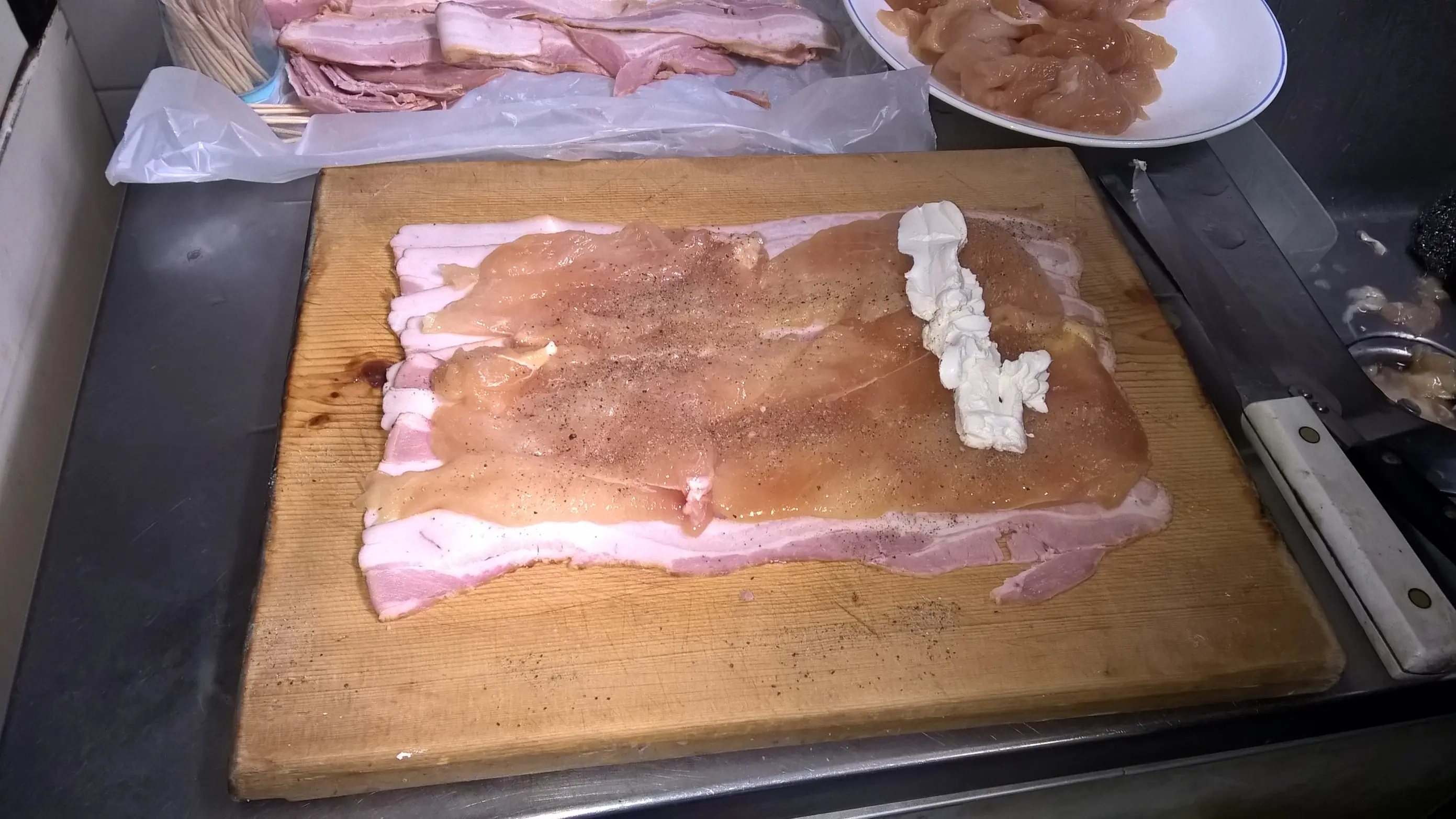 Tocino: Foto receta coloresteróica