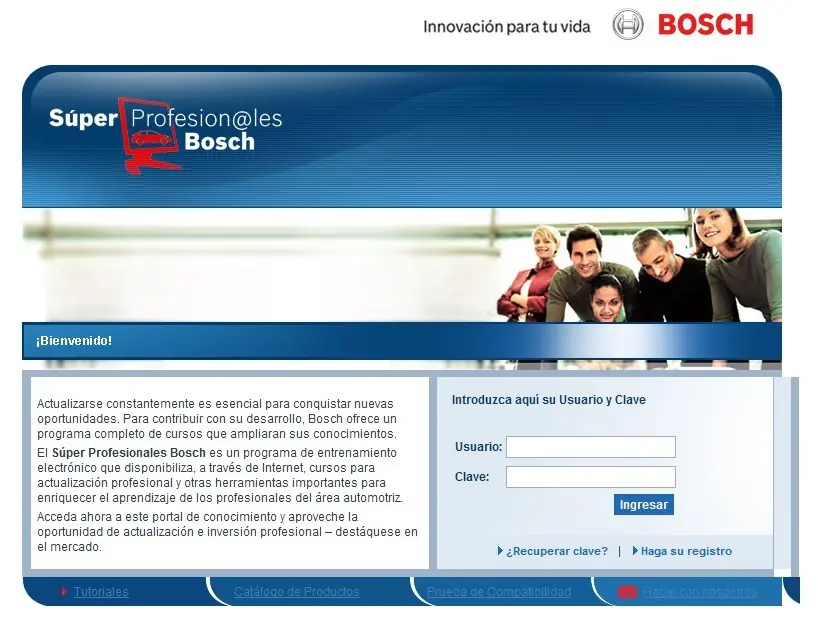 Bosch Cursos gratis de mecánica automotriz