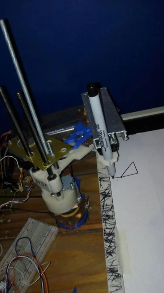 Avance de mi impresora 3D brazo robotico