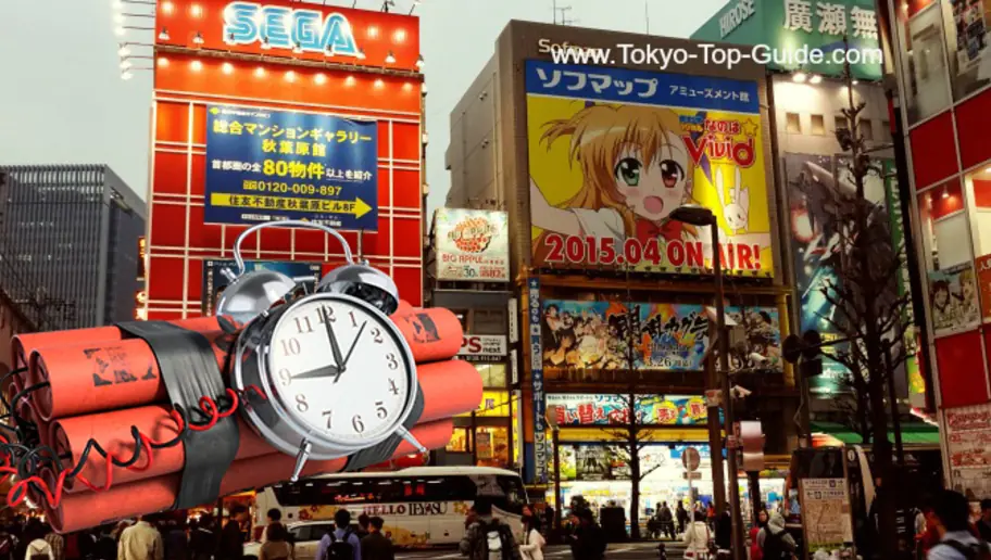 Susto para los otakus alerta de bomba en Akihabara