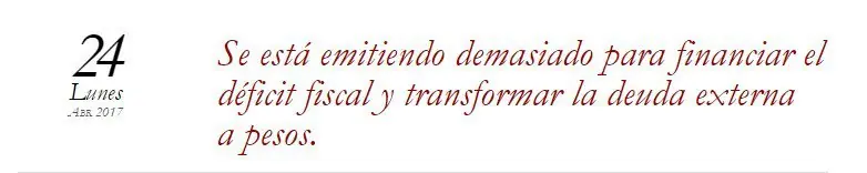 La economía argentina hoy.