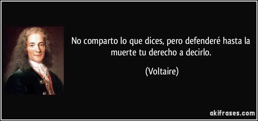 La mentira de la libertad de expresión
