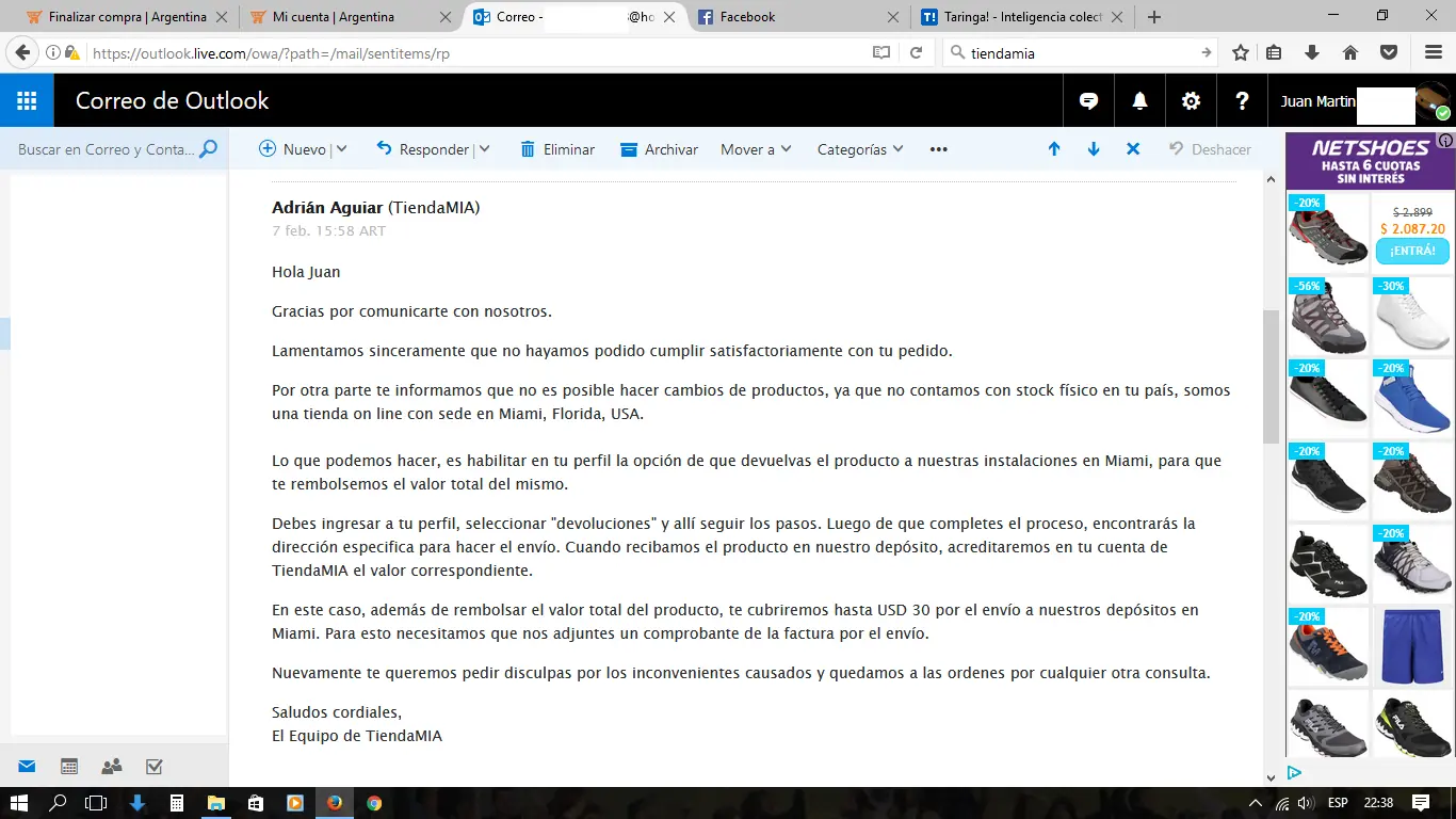 experiencia